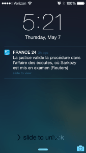 Sarkozy's legal troubles.