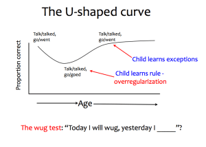The relationship between age and the percentage of correctly formed past tense verbs. From https://www.studyblue.com/notes/note/n/cognition/deck/10754142.