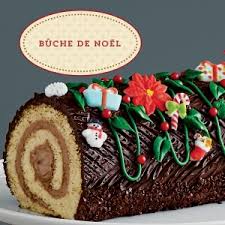 Bûche de Noël. Photo from http://blog.lamadeleine.com/2013/12/23/yule-love-it-the-history-of-buche-de-noel/.