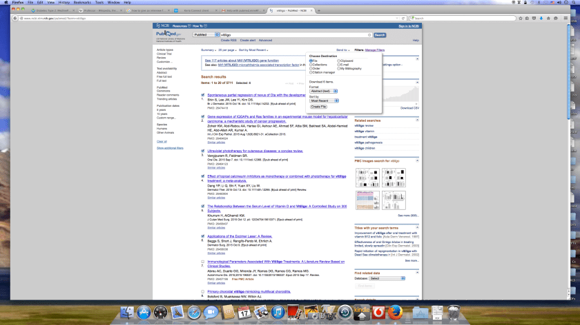Downloading PubMed/MEDLINE abstracts in a format the Pubmed.mineR can deal with. Photo source: Ramachandran.