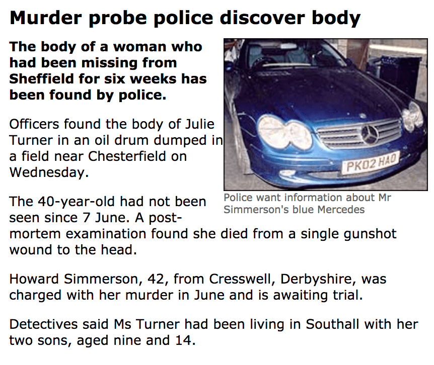 Murder and relative frequency: Exploring linguistic&nbsp;data