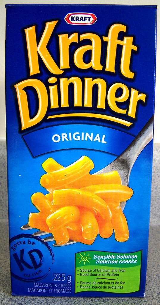 Marde…and Kraft Dinner
