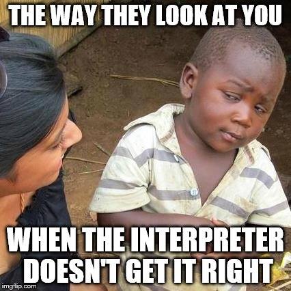 Shit Interpreters Say